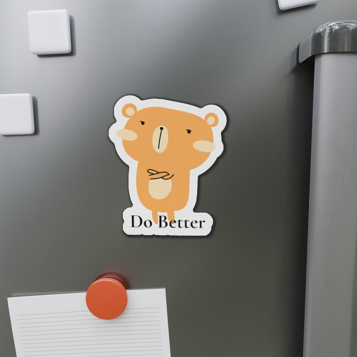 Do Better - Disappointed Bear - Die-Cut Magnet