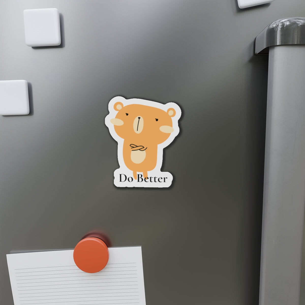 Do Better - Disappointed Bear - Die-Cut Magnet