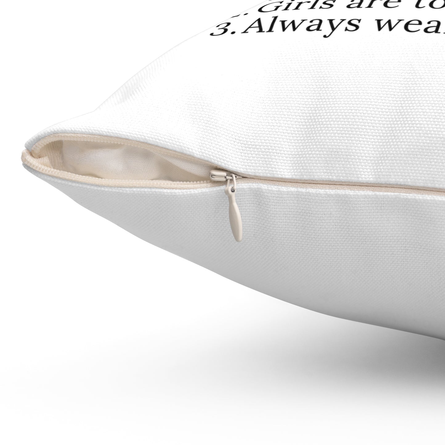 Jimmy Learned Three Lessons - Pillow