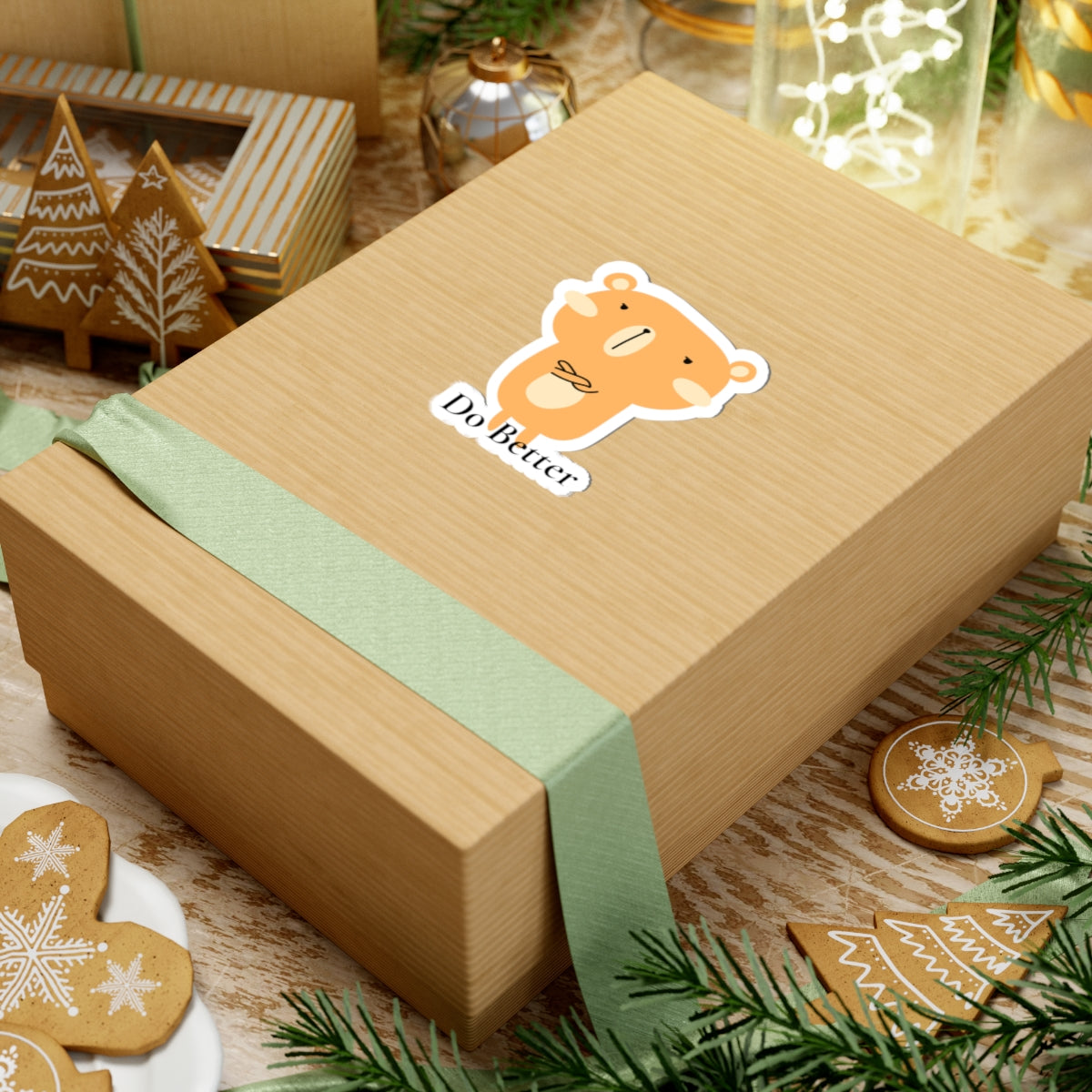 Do Better - Disappointed Bear - Sticker