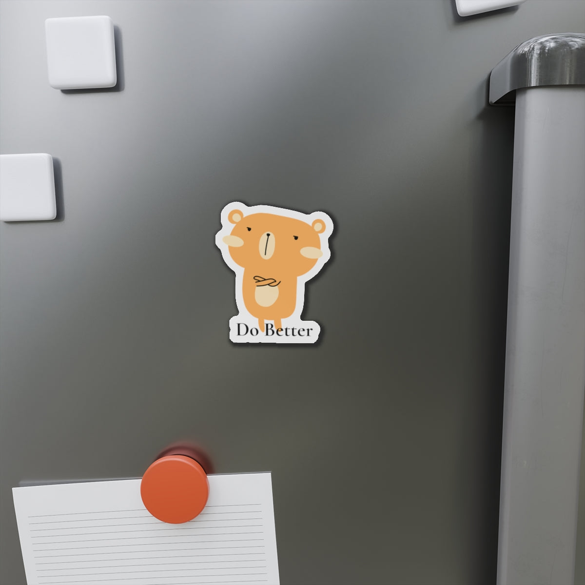 Do Better - Disappointed Bear - Die-Cut Magnet