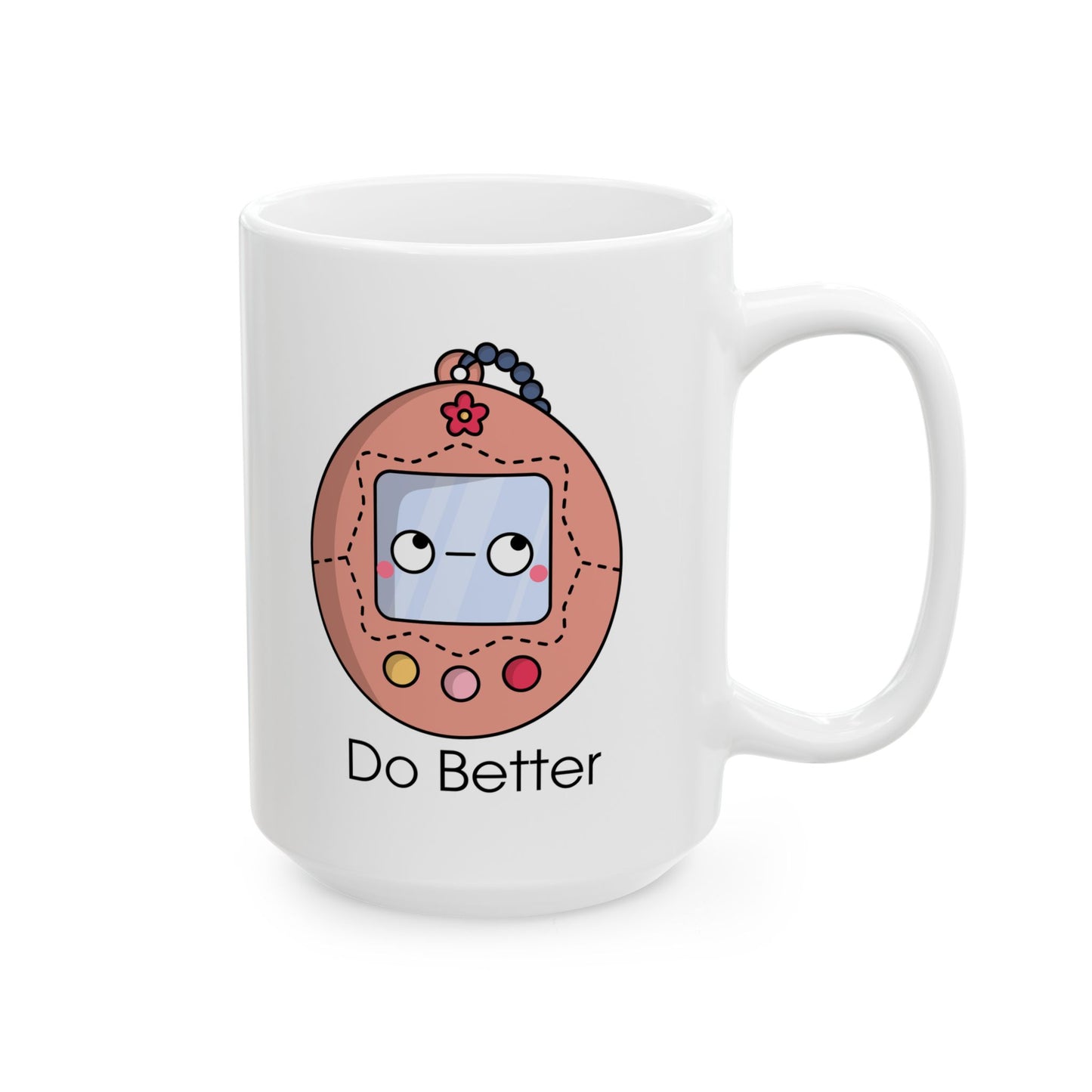 Do Better - Retro Digital Pet - Ceramic Mug