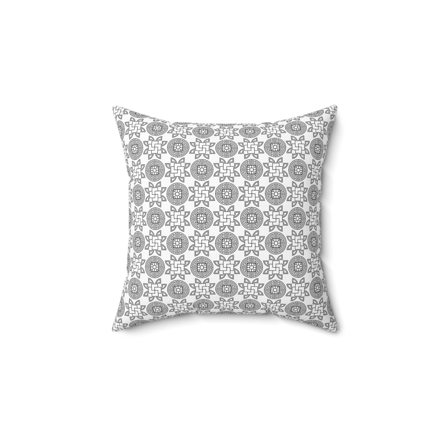 My Patience Has Expired - Bold, No-Nonsense Graphic Square Pillow