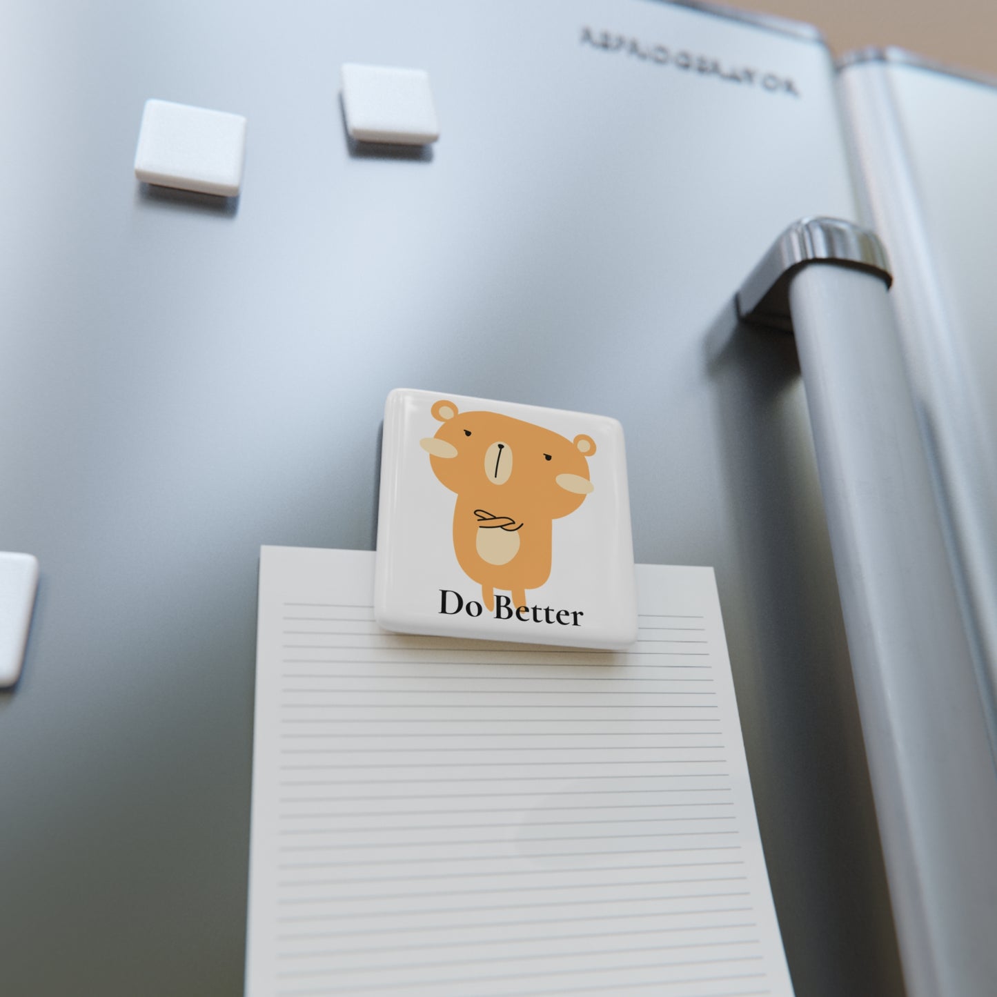 Do Better - Disappointed Bear - Porcelain Magnet