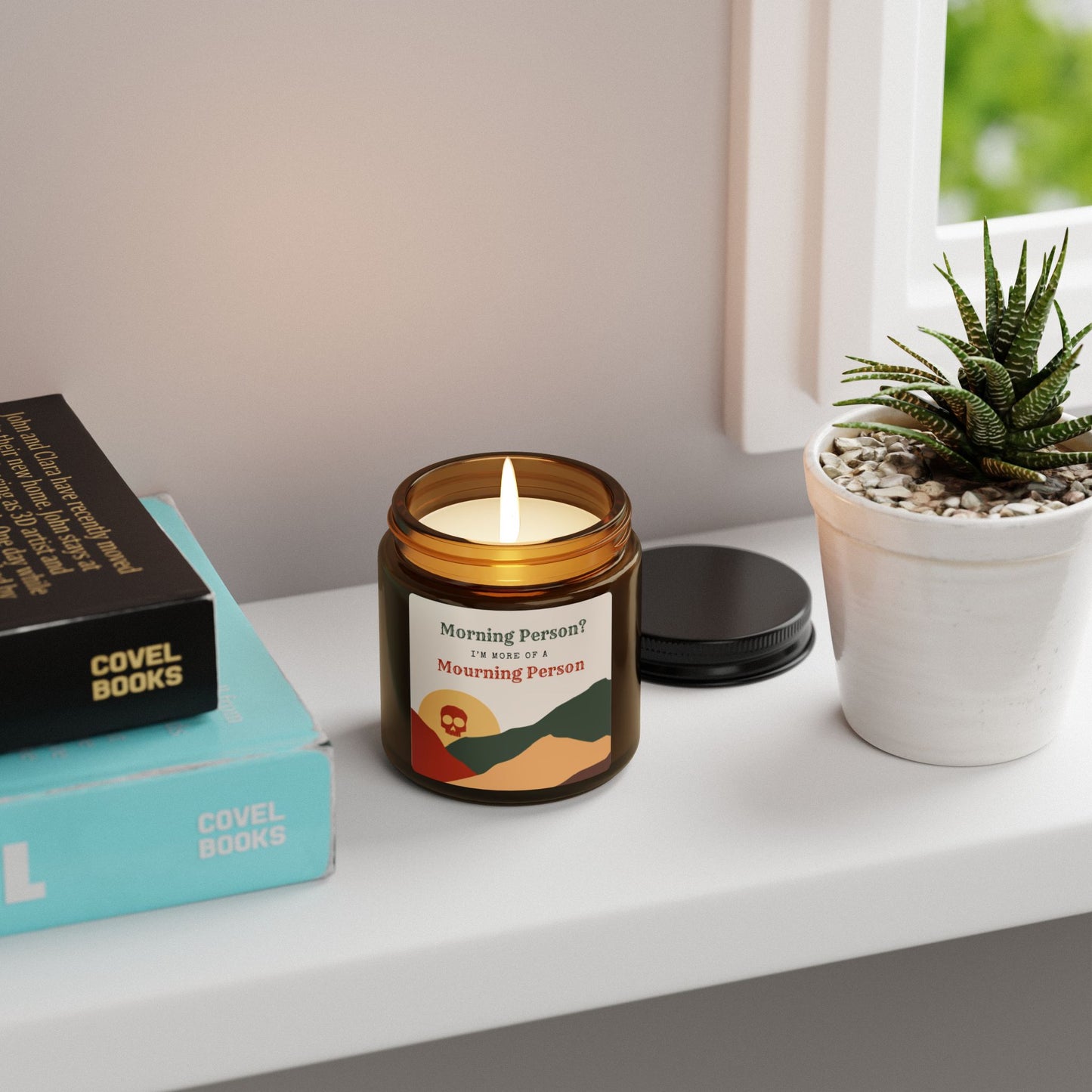 Morning Person? I’m More of a Mourning Person - Scented Soy Candle 4oz