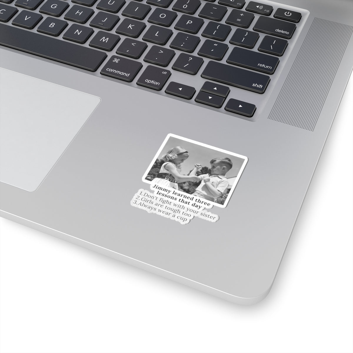 Jimmy Learned Three Lessons - Sticker
