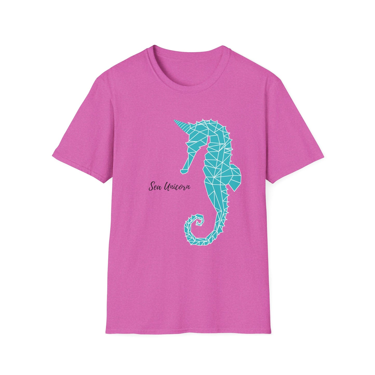 Sea Unicorn – Whimsical Seahorse with Horn Design