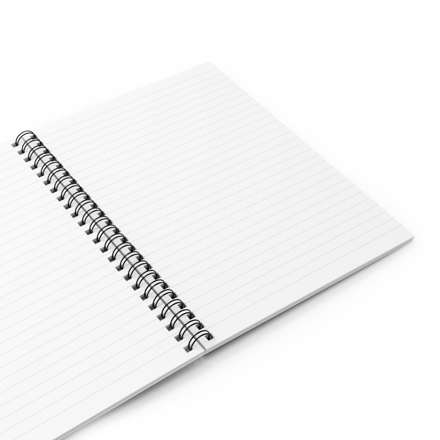 Dead Inside, But Still Showing Up - Spiral Notebook