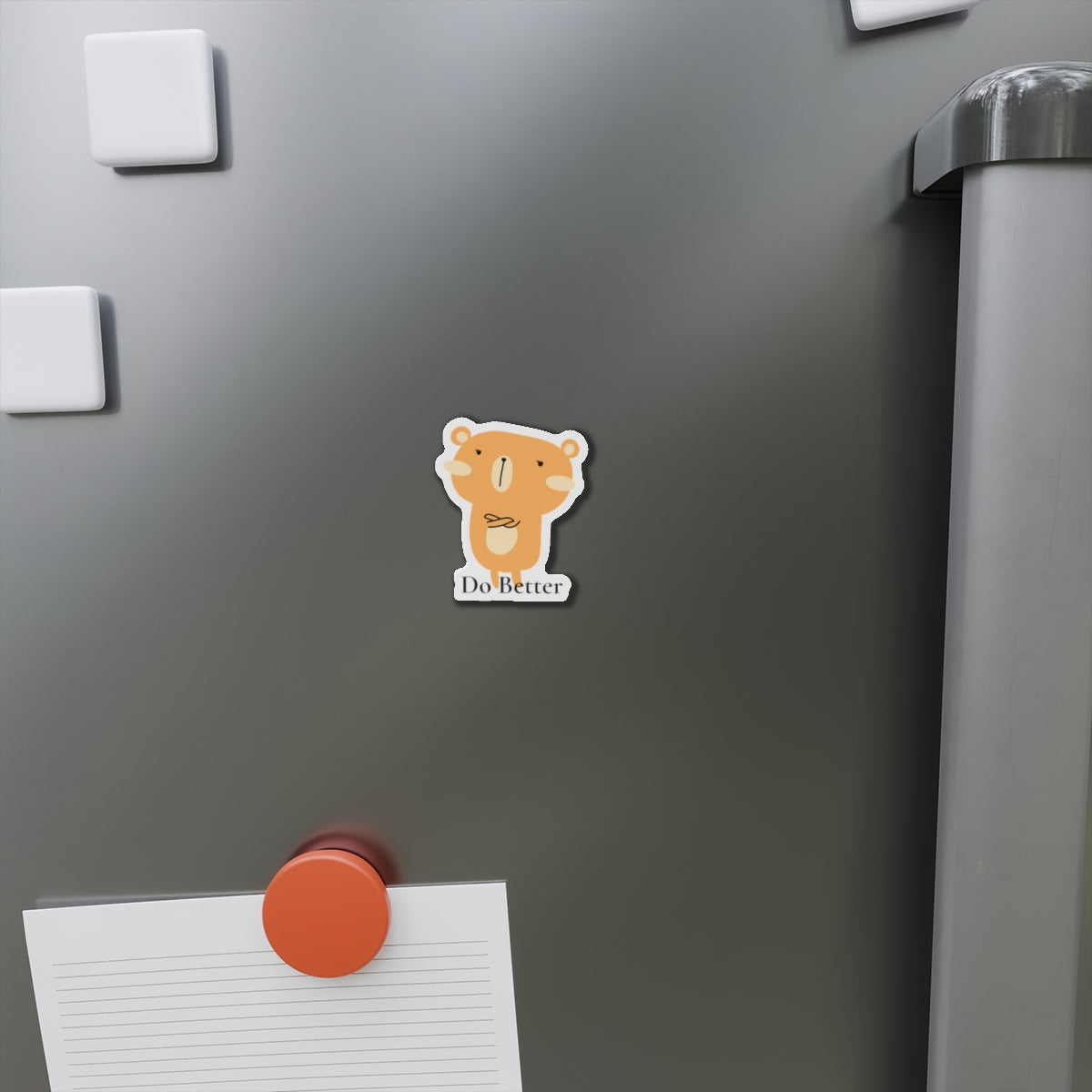 Do Better - Disappointed Bear - Die-Cut Magnet