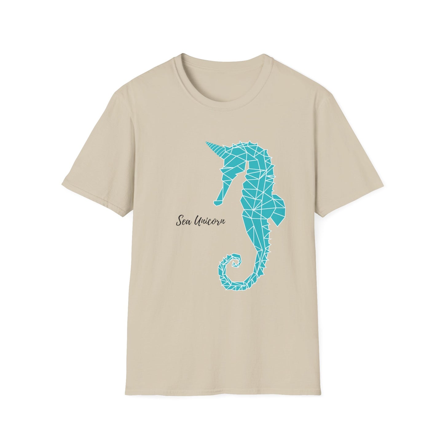 Sea Unicorn – Whimsical Seahorse with Horn Design