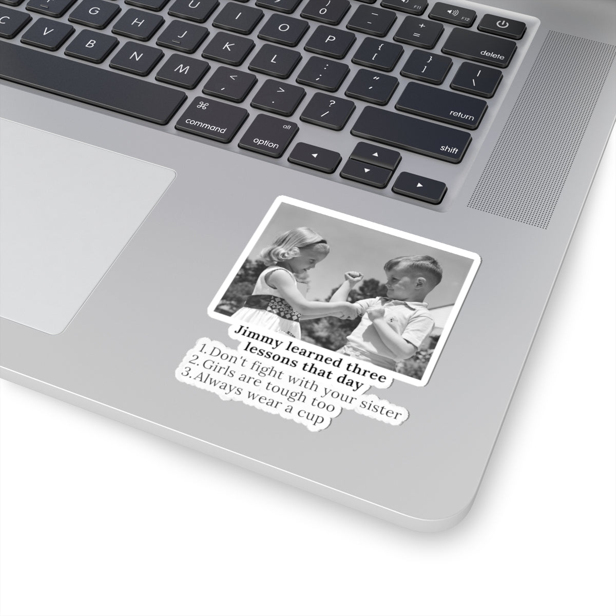 Jimmy Learned Three Lessons - Sticker