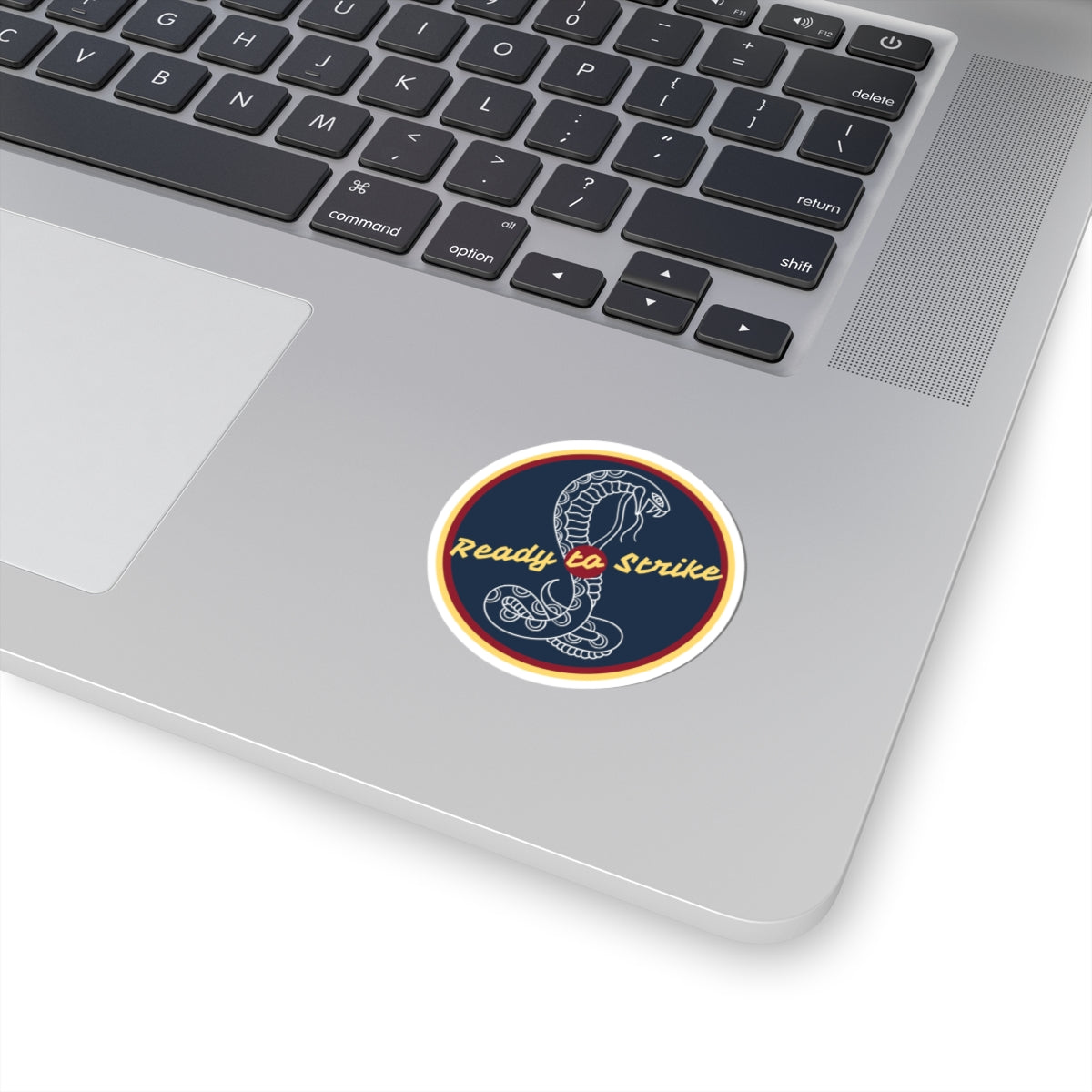 Ready to Strike – Bold Cobra Emblem Design