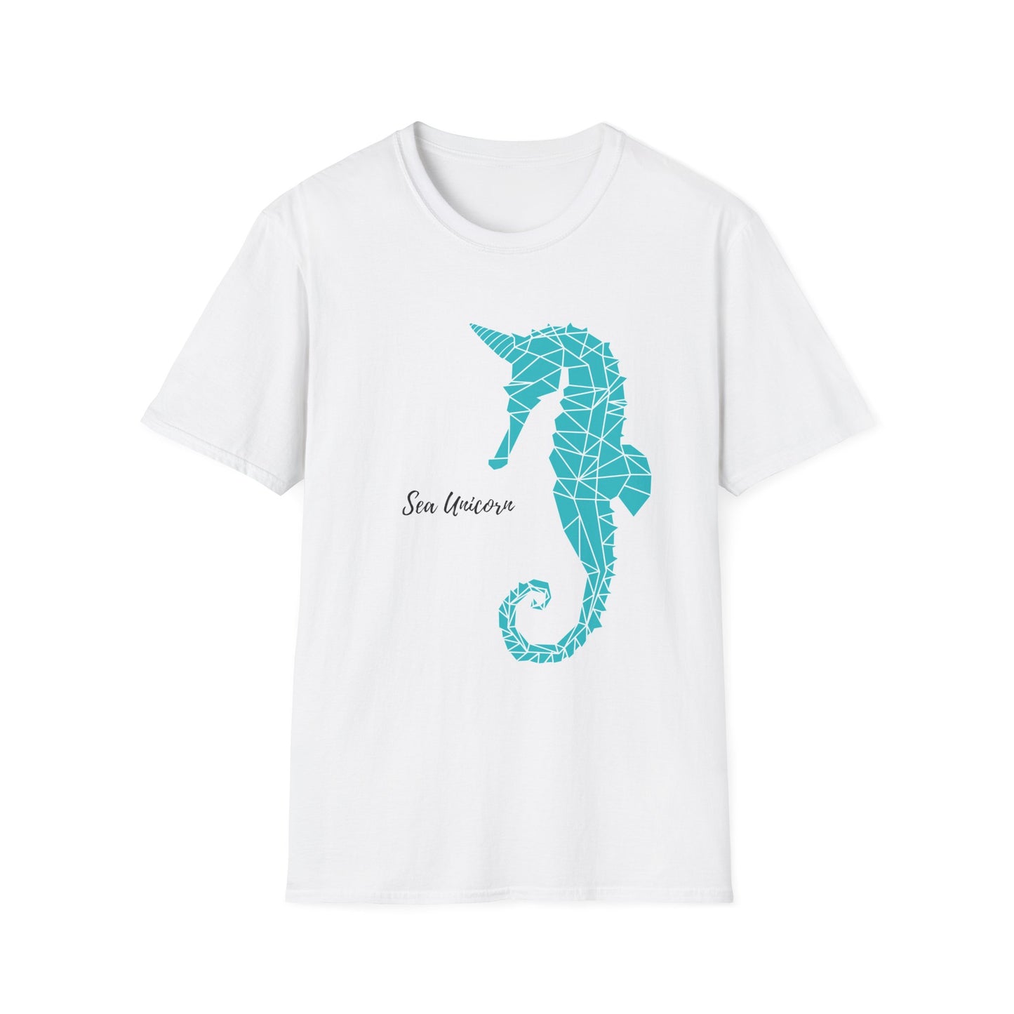 Sea Unicorn – Whimsical Seahorse with Horn Design