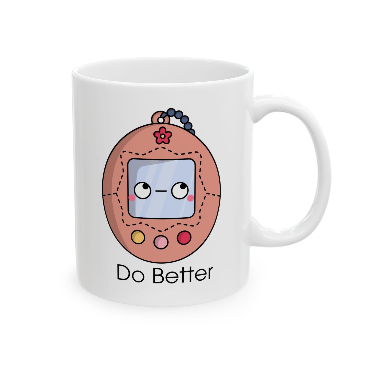 Do Better - Retro Digital Pet - Ceramic Mug
