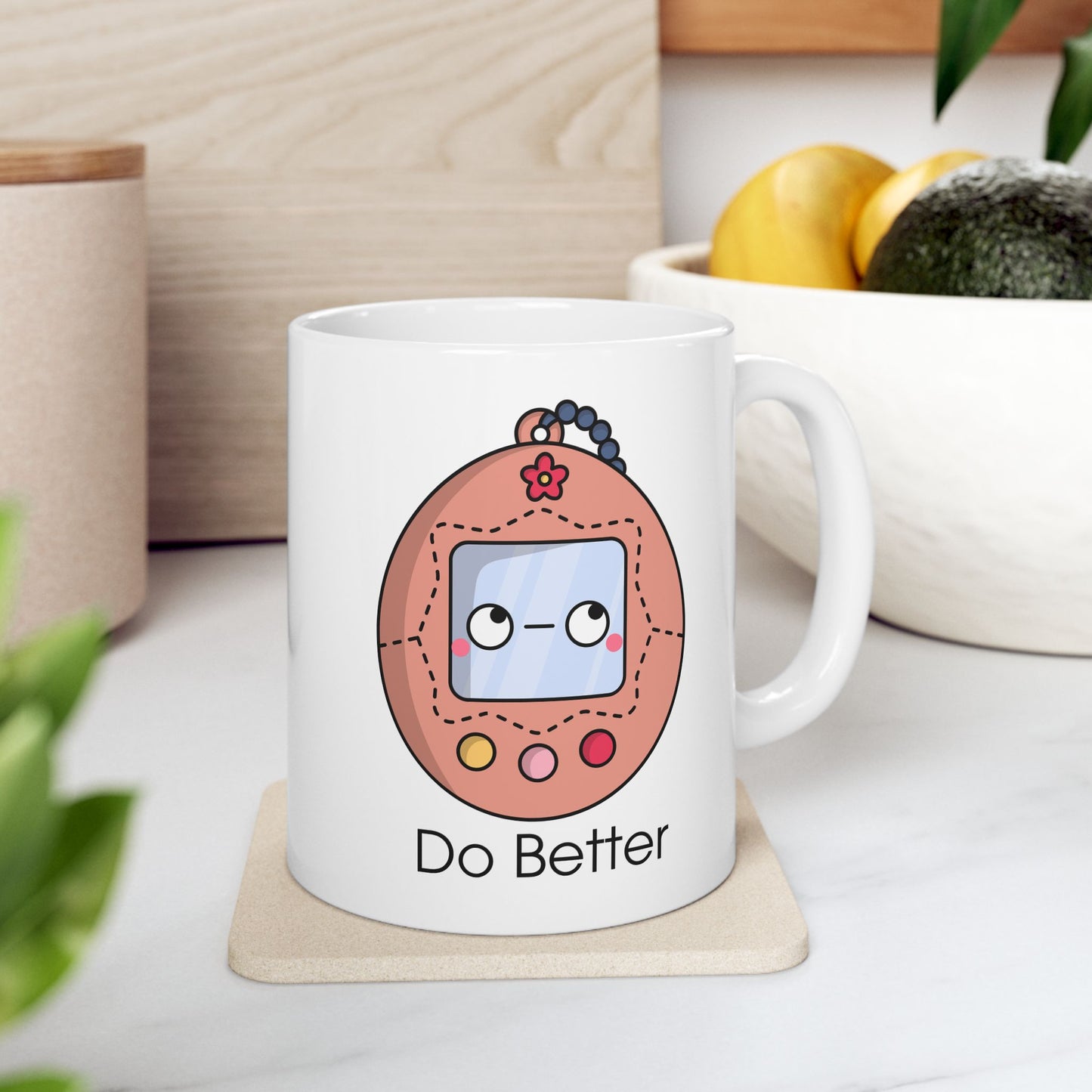 Do Better - Retro Digital Pet - Ceramic Mug