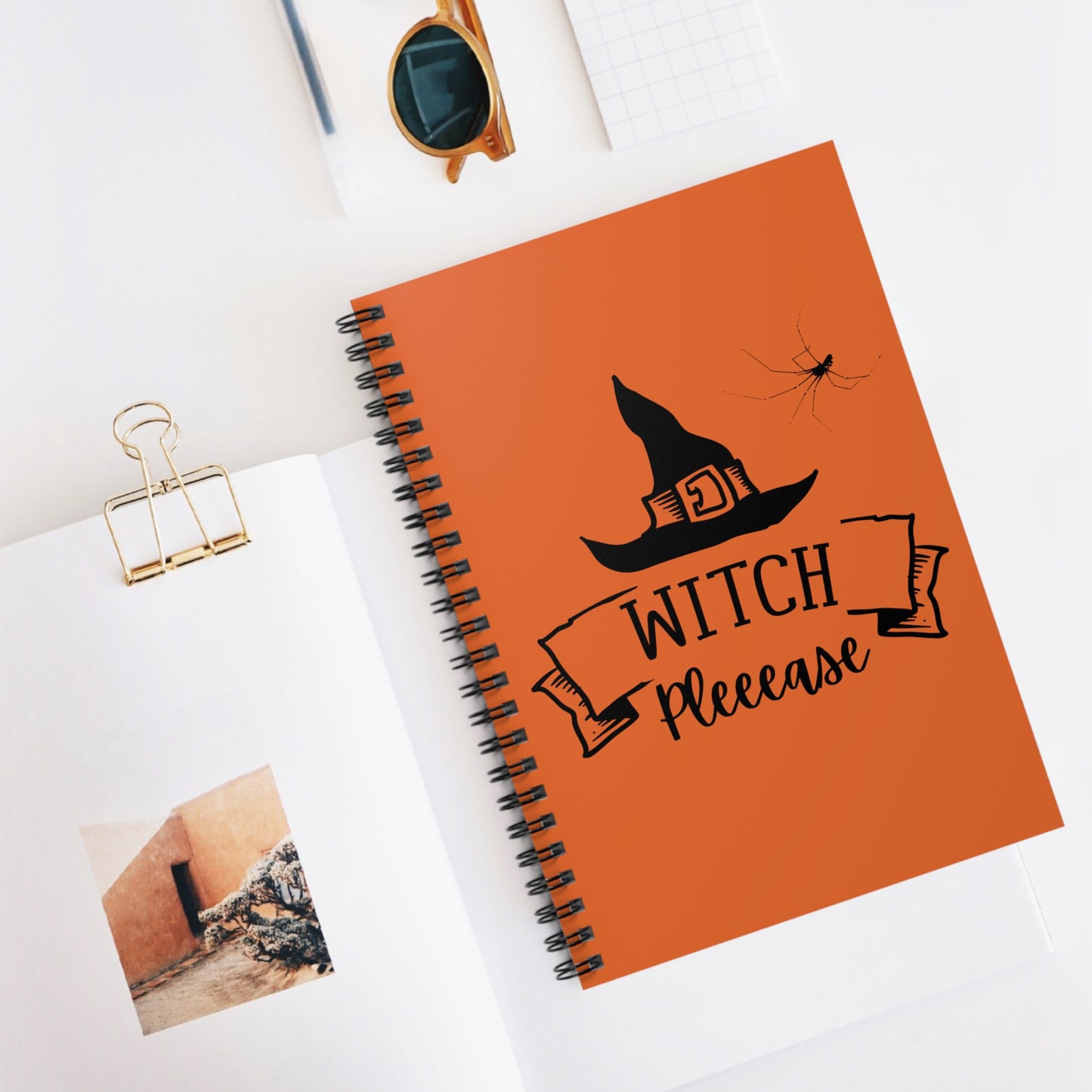Witch Pleeease – Spiral Notebook