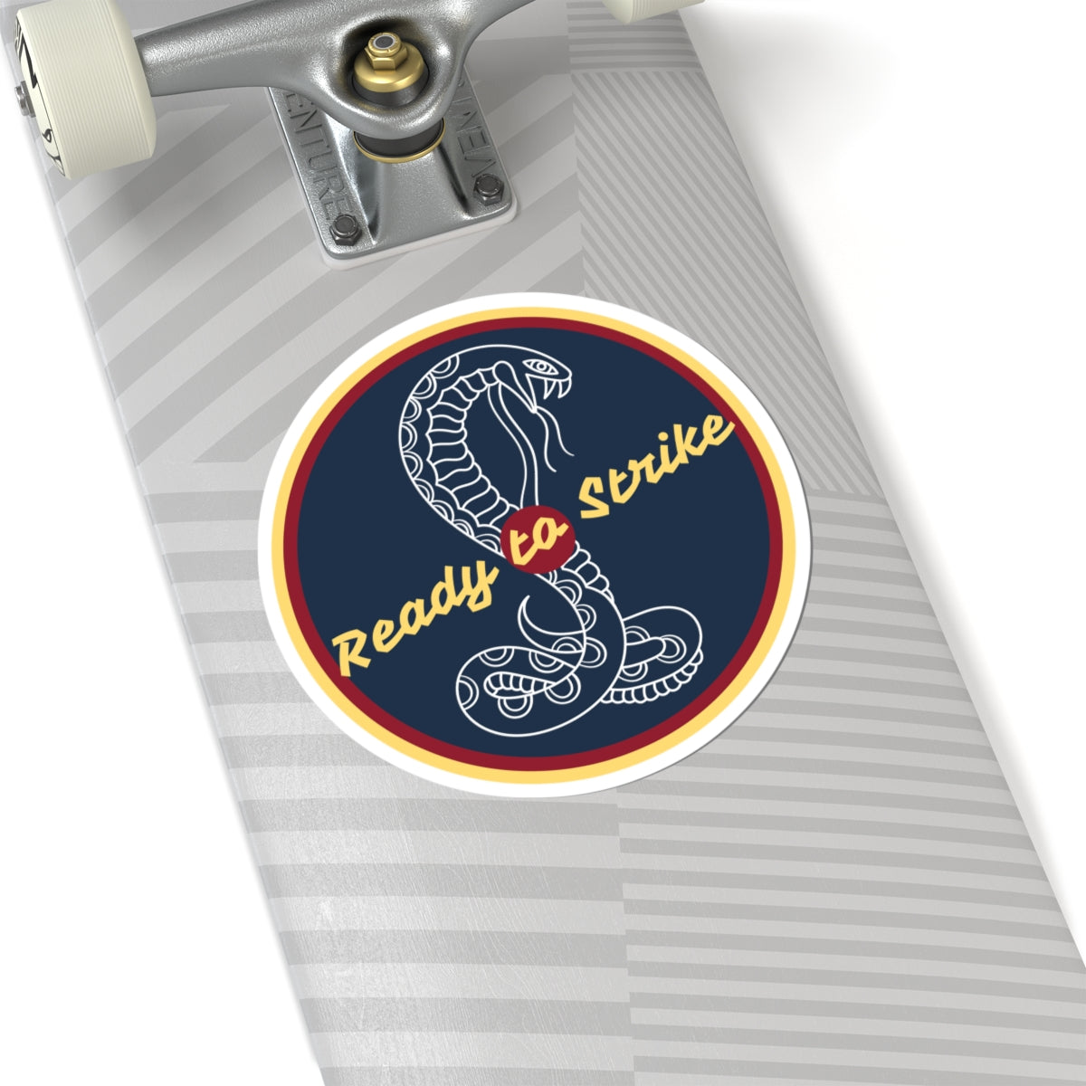 Ready to Strike – Bold Cobra Emblem Design