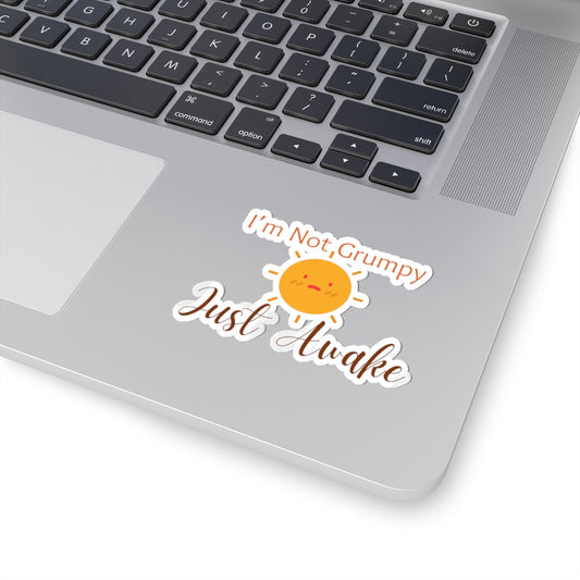 I’m Not Grumpy, Just Awake - Stickers