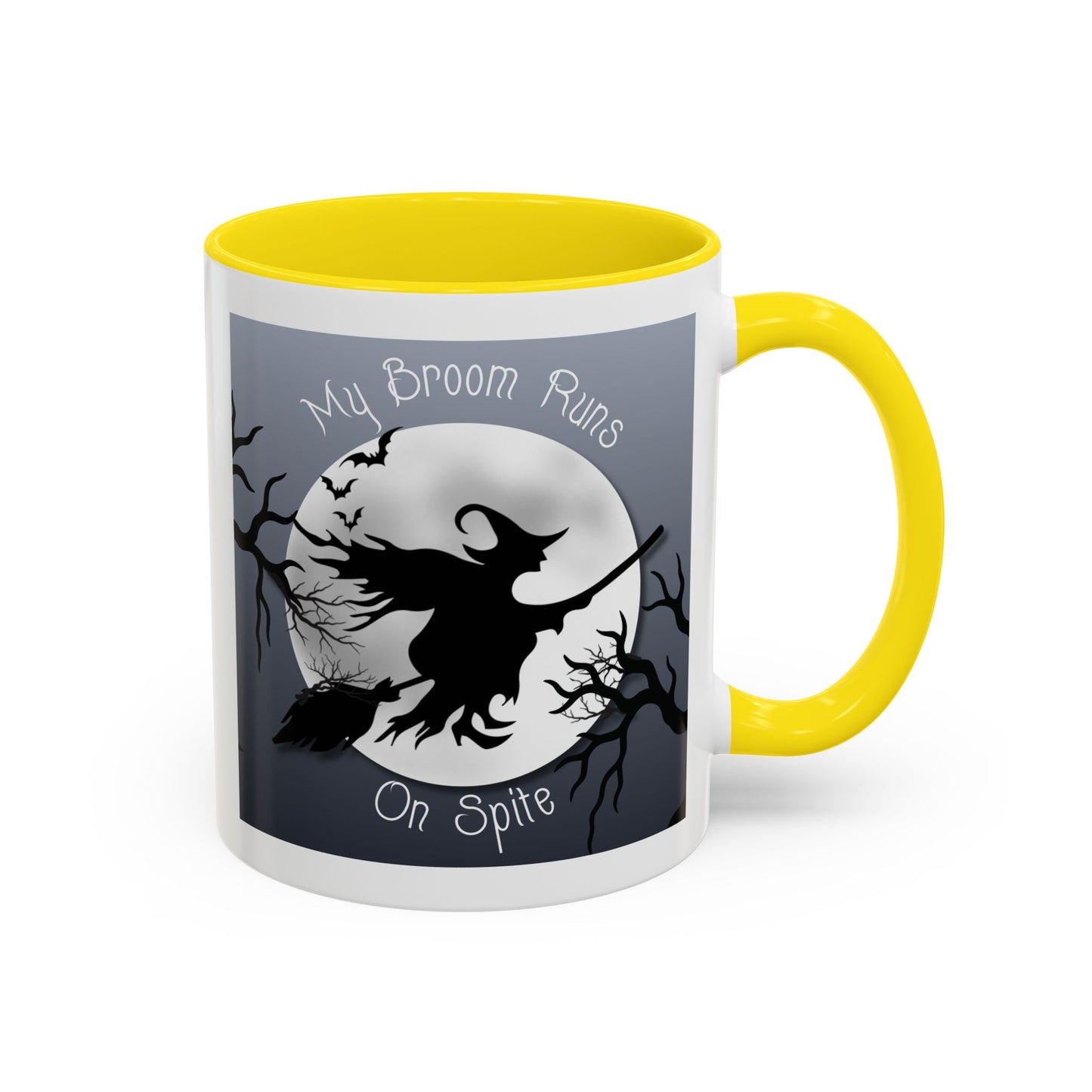 My Broom Runs on Spite - Mug