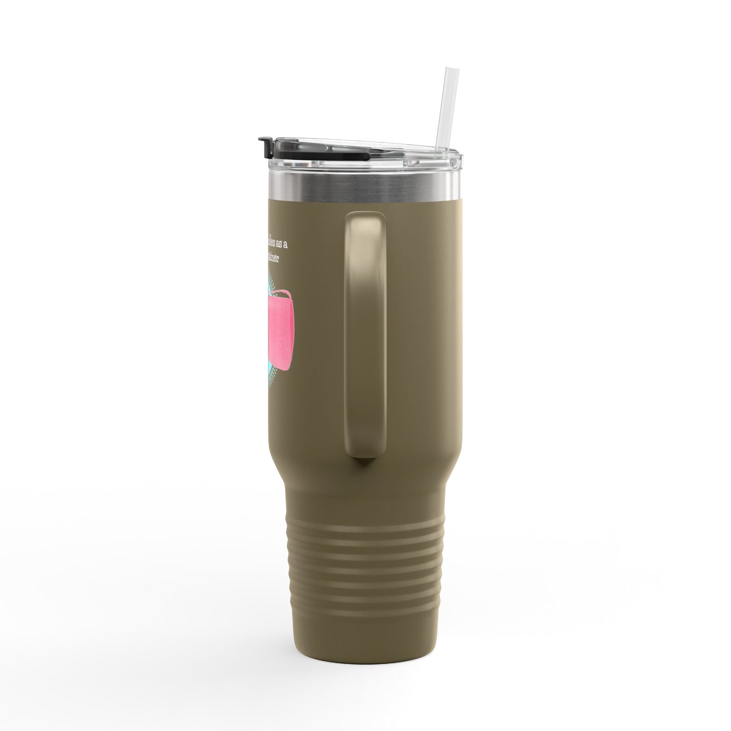 My Purse Doubles as a Sharps Container - Insulated Travel Mug, 40oz
