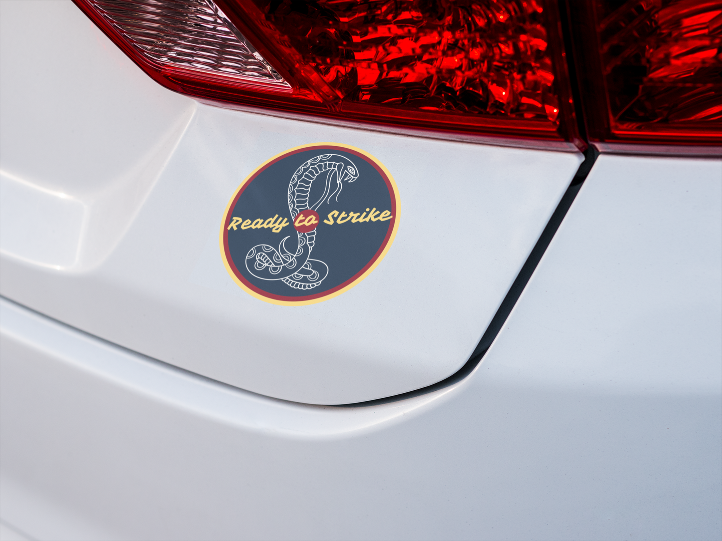 Ready to Strike – Bold Cobra Emblem Design