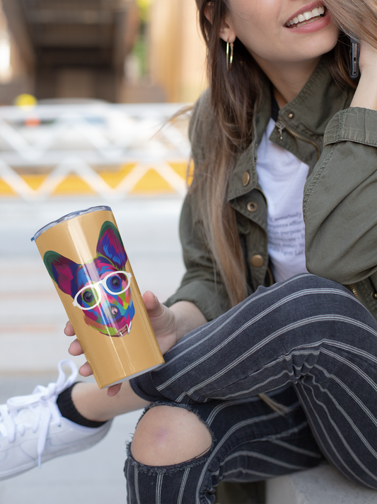 The Clever Canine - Tumbler - 20oz Insulated Travel Mug