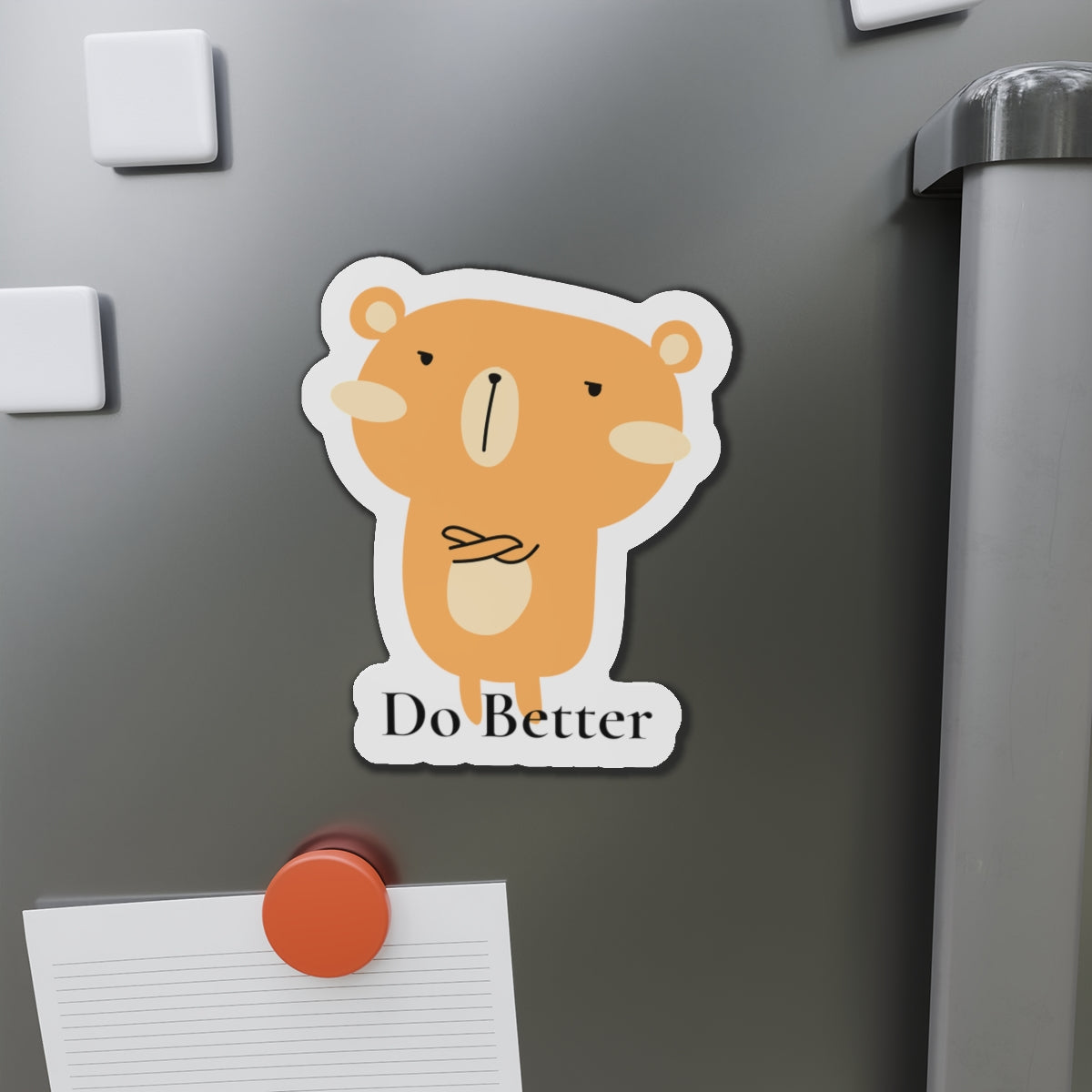 Do Better - Disappointed Bear - Die-Cut Magnet