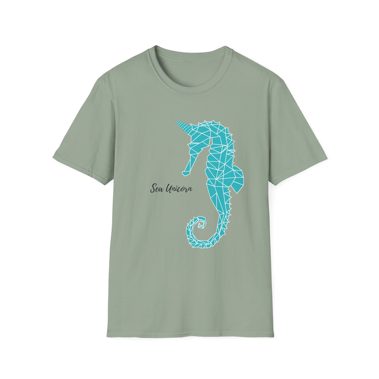 Sea Unicorn – Whimsical Seahorse with Horn Design