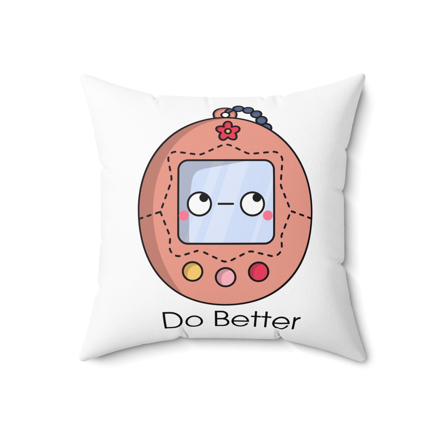 Do Better - Retro Digital Pet - Pillow