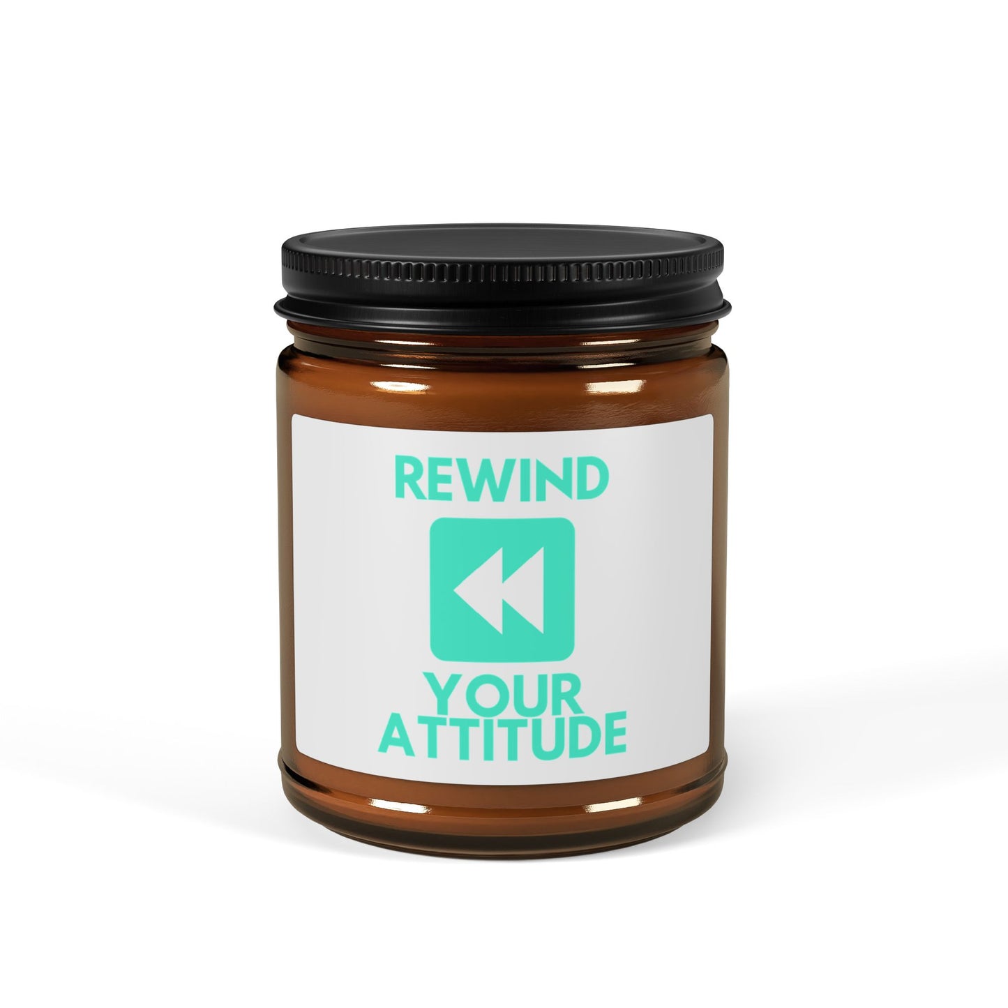 Rewind Your Attitude - Scented Soy Candle, Relaxation Gift, Home Decor, Self-Care Essential, Aromatherapy