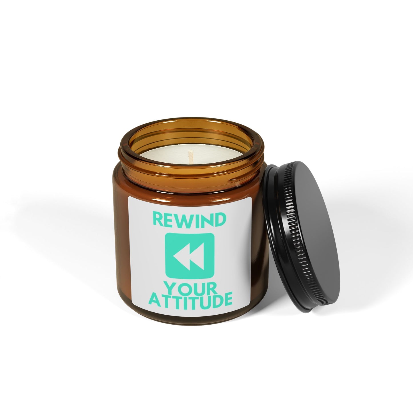 Rewind Your Attitude - Scented Soy Candle, Relaxation Gift, Home Decor, Self-Care Essential, Aromatherapy