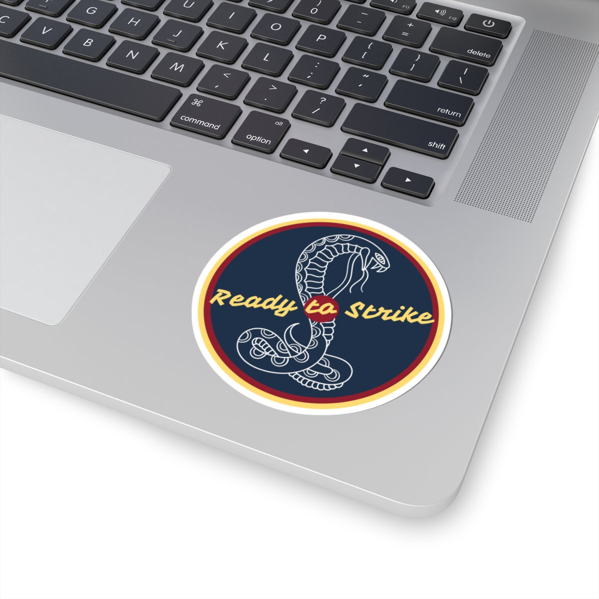 Ready to Strike – Bold Cobra Emblem Design