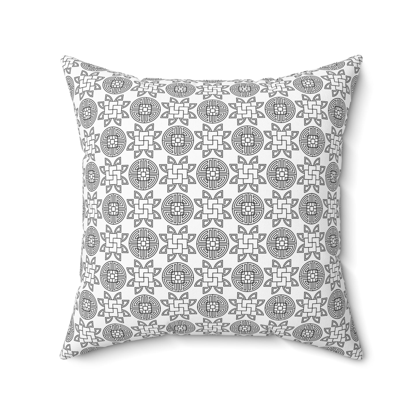 My Patience Has Expired - Bold, No-Nonsense Graphic Square Pillow